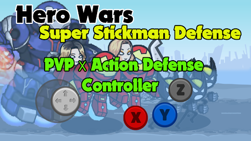GUERRAS DE HÉROES SuperStickmanDefensa